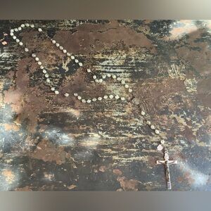 Antique VTG Catholic French Rosary
